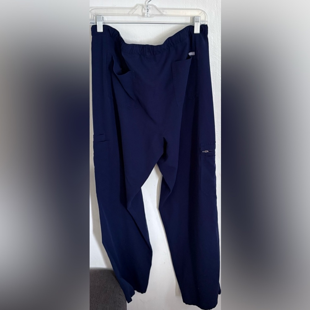 Figs Navy Blue Scrub Pants Women's Size XL - Picture 3 of 6